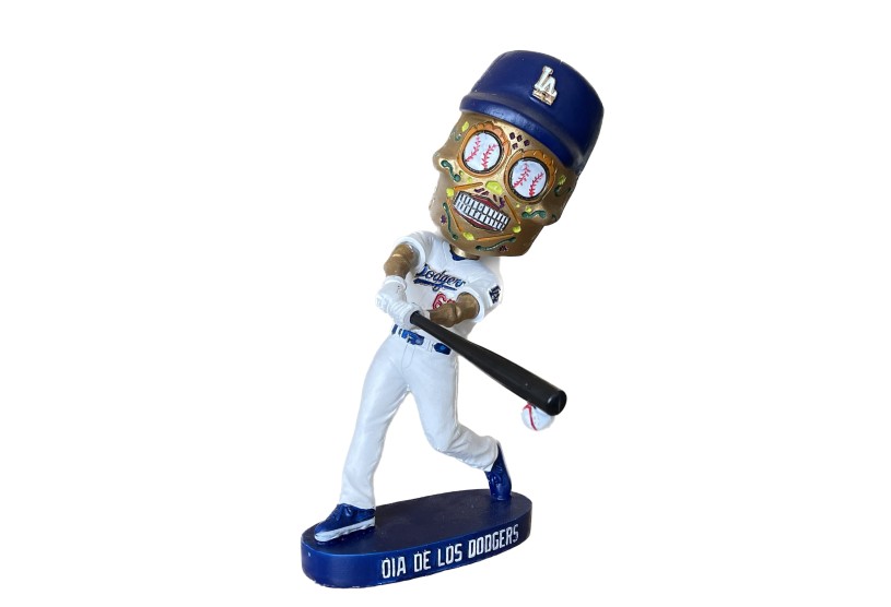 Bobblehead authentic dodgers dia de los Dodgers